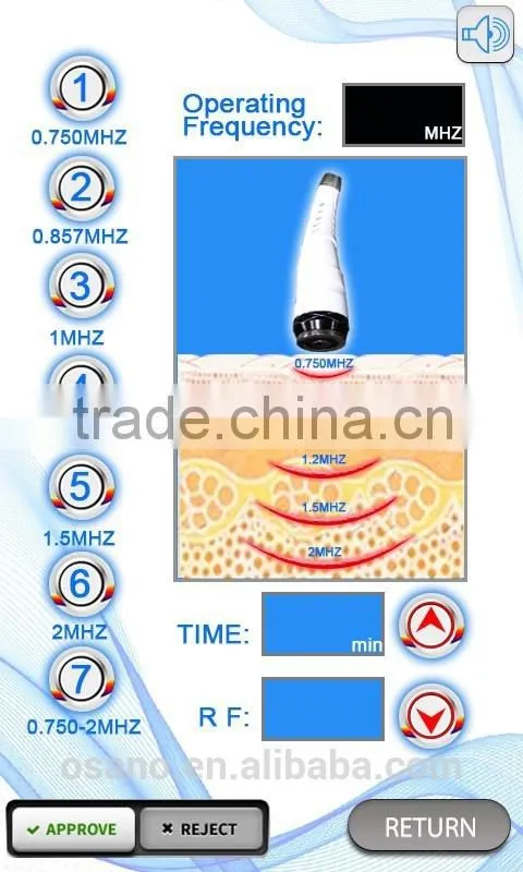 Portable Weight Loss Good Ultrasound Cavitation Machine LM-VR100