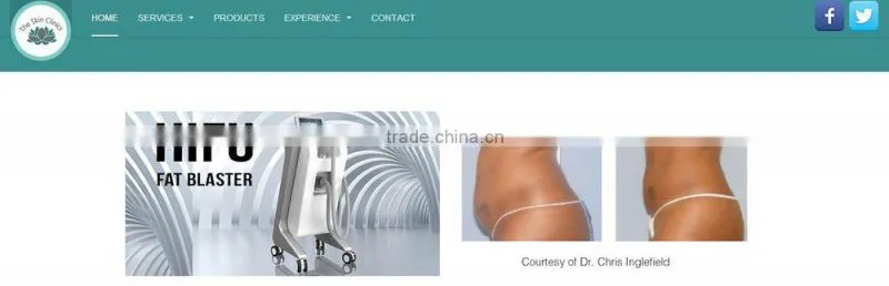 hifu ultrasound slimming body fat slimming machine