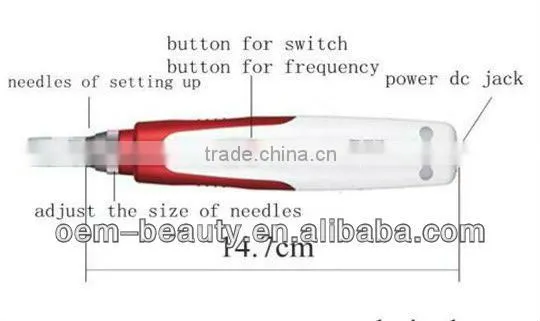 CEapproval! multifunctional derma roller for skin care EL011