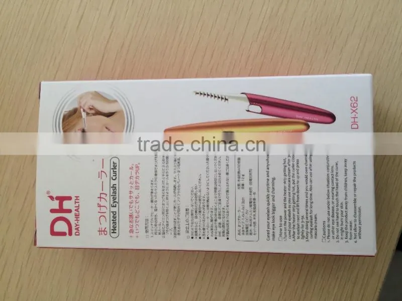 Mini heated eyelash curler electric eyelash curler