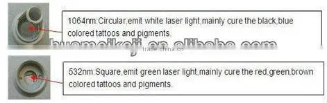 Portable Q-Switched ND YAG Laser Tattoo Removal machine