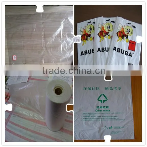 eco-friendly fresh vegetables packaging plastic bag