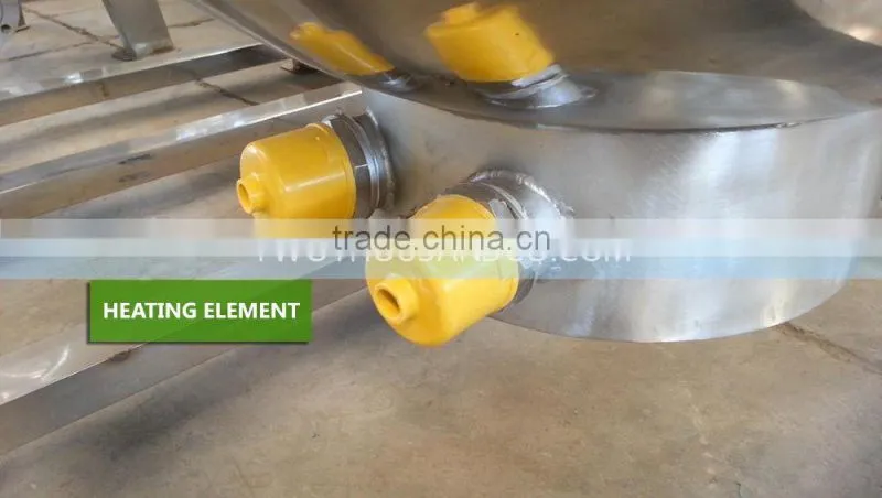 Electrical Oil Jacket Pot - 500 L, Electric, Tiltable, Without Agitator, TT-JK-ET500
