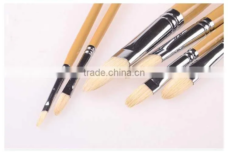 2015 new brush oil set / bristle artist brush