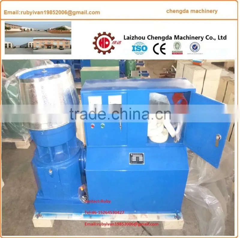 Wood pellet machine for homemade pellets production