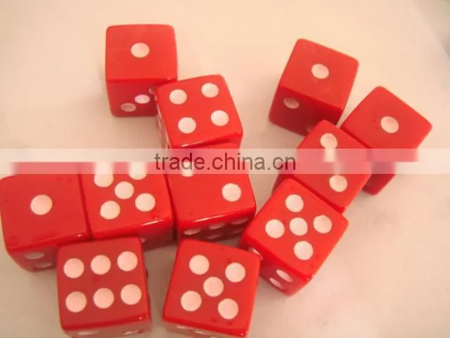 Top quality 20mm acrylic dice