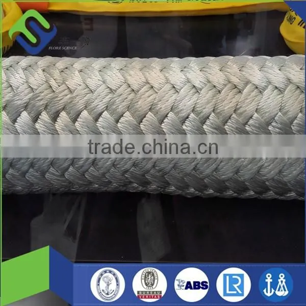 8 Strands PP mixed with Polyester rope 80mm colored mooring rope for sale