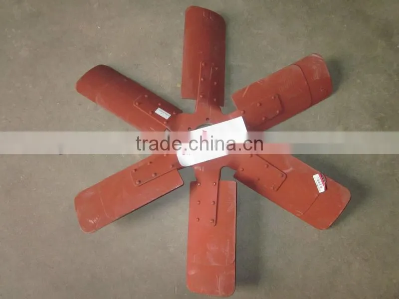 shangchai engine fan blade 1N3586 shanghai diesel c6121 cooling fan