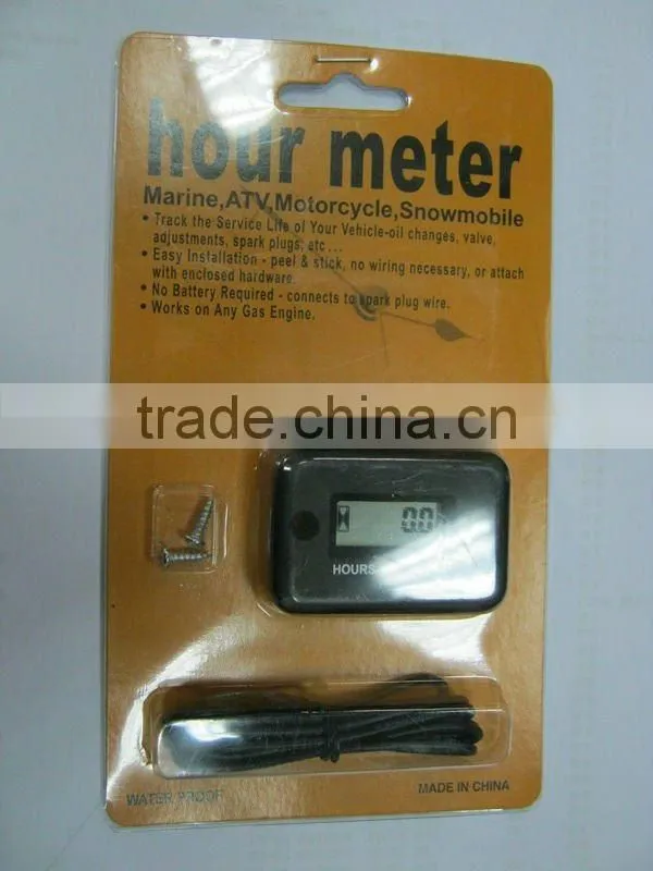 Small Engine Hour Meter for Marine ATV Motorcycle Snowmobile LP-01-HOUR motorcycle hour meters