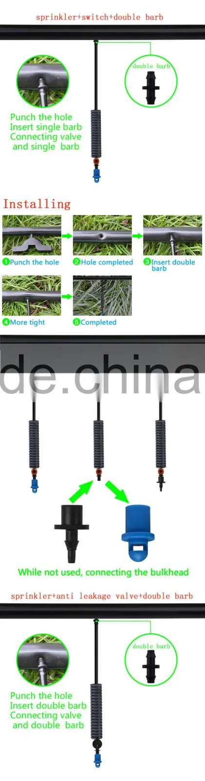 little refrac tion sprayer,irrigation mister,hot sale agriculture sprinkler