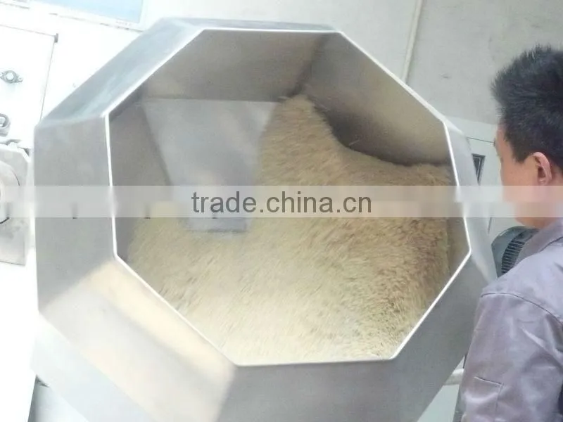 Peanut/snack food/pet food/fish feed eight-square seasoning machine/flavoring machine