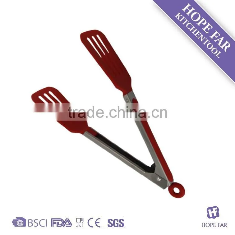 HF-506 Good quality nylon kitchen serving tong