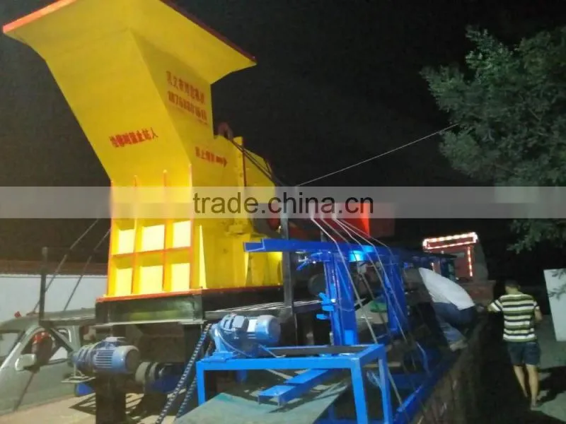 factory main production low price casting-copper waste motor rotor crushing machine