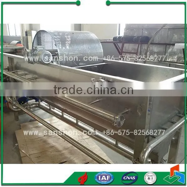 Water Flow Type Fruit and Vegetable Washing Machine