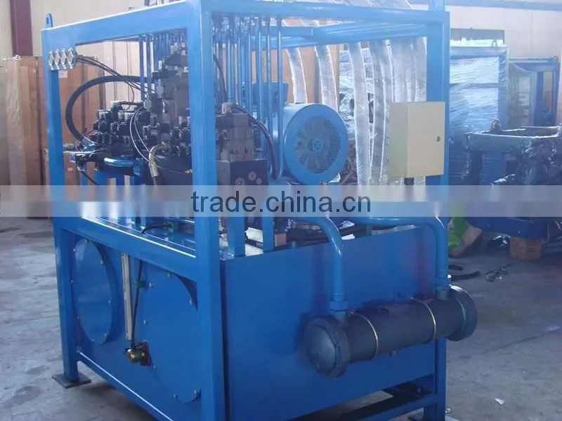 Cement products machinery hydraulic power pack