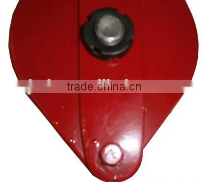 open snatch pulley block single sheave