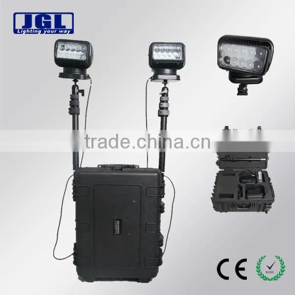 2*50W High power extensible mobile rechargeableled work light china supplier