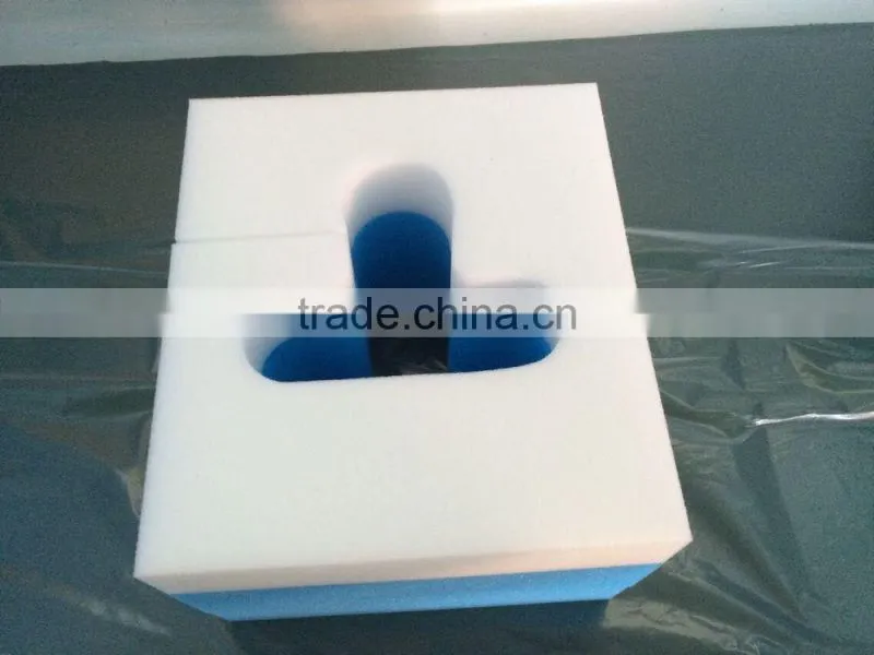Prone positioner foam pillow for doctor doing back surgal with hole
