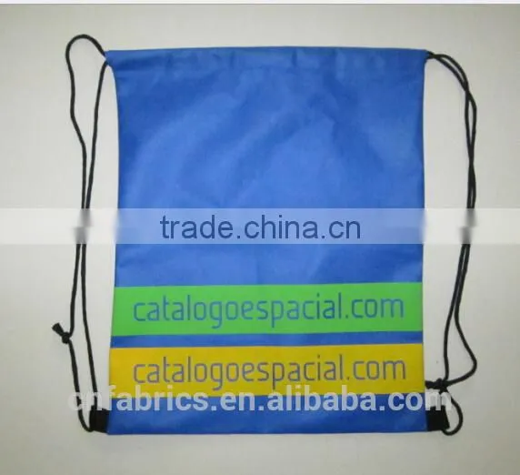 China supplier Promotional Polyester Drawstring Bag