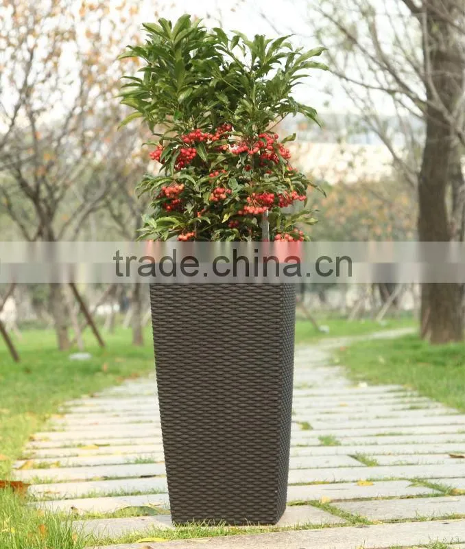 large flower vase,square plastic flowerpots