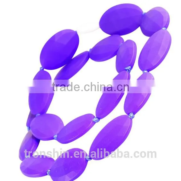 food grade bpa free silicone teething beads