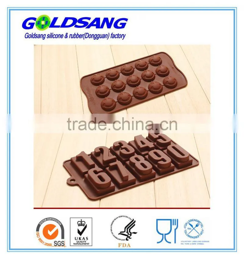 Hot Sell A Series Of Different Shape Silicone Cholocate Mold