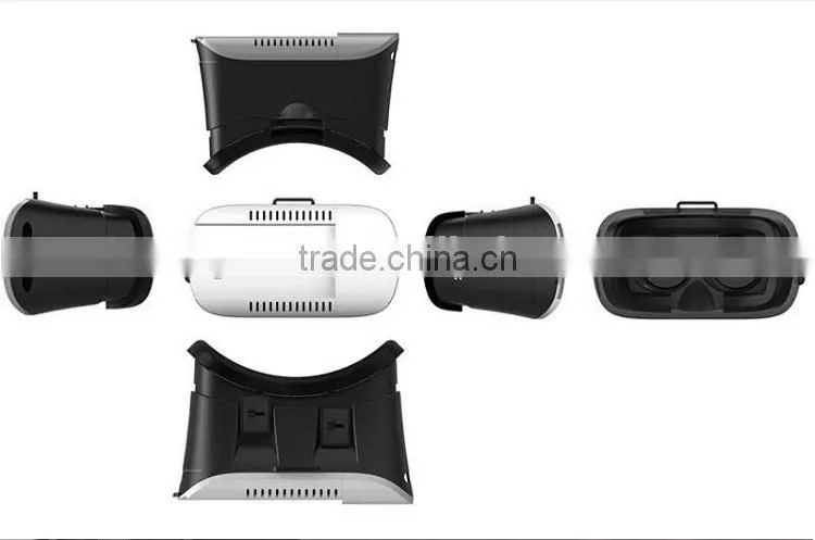 Factory Supply 3D Head Mount VR Box With Heat Dissipation 3rd Generation Virtual Reality Glasses & Bluetooth Control