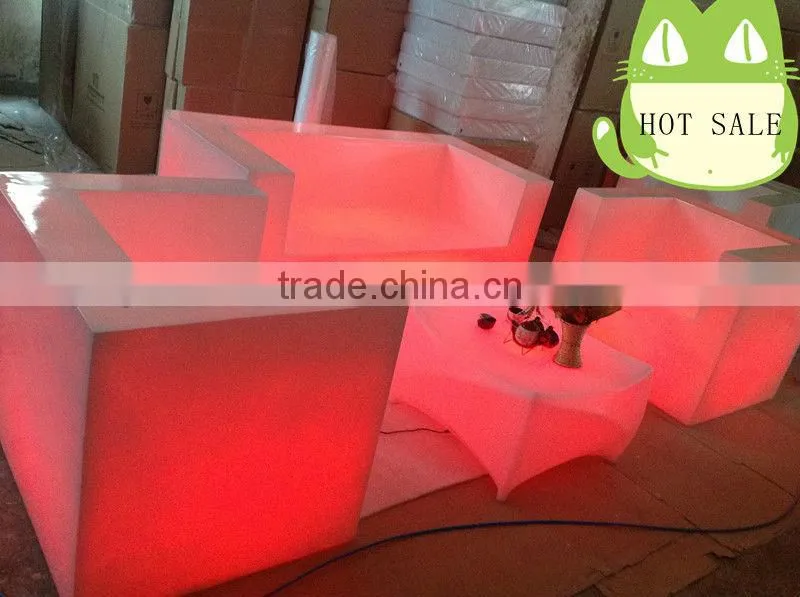 Led furniture table/Led bar furniture/Led sofa set