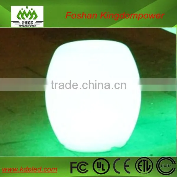illuminated outdoor rechargeable led stool