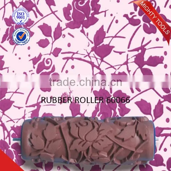 High Quality Paint Roller Brush Professional Texture Soft Rubber Pattern Roller