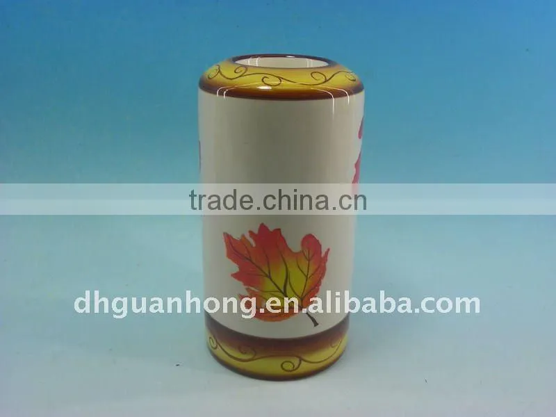 Round Ceramic Candlestick