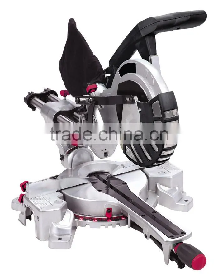 Twin Laser 210mm 8" 1300W Double Bevel Slide Miter Saw Double Mitre Saw