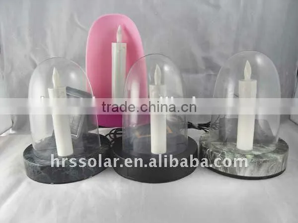 Solar grave candle light,energy saving light