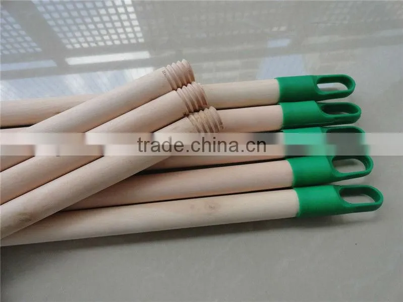 natural wooden broom stick