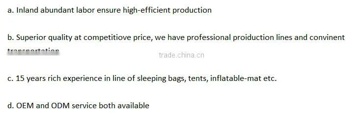 Wholesale Alibaba Express Portable Outdoor Sleeping Bag