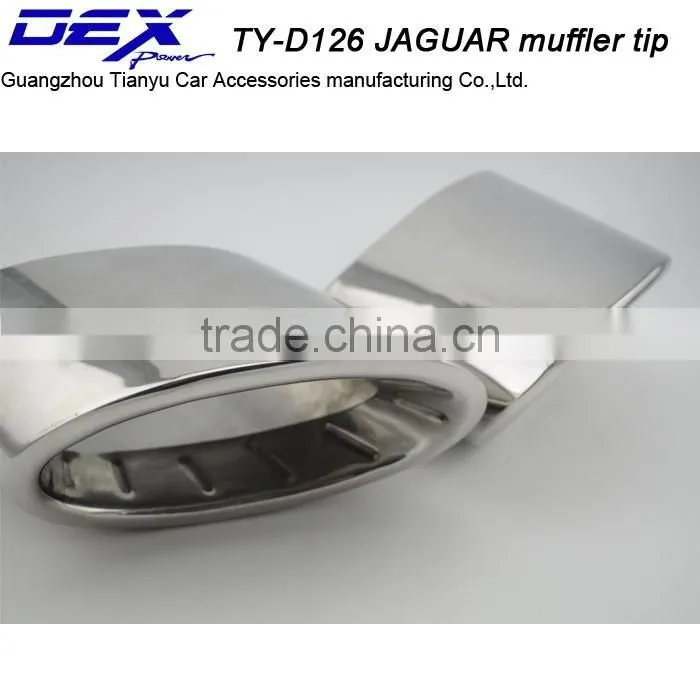 Stainless steel exhaust tip JAGUAR muffler tip