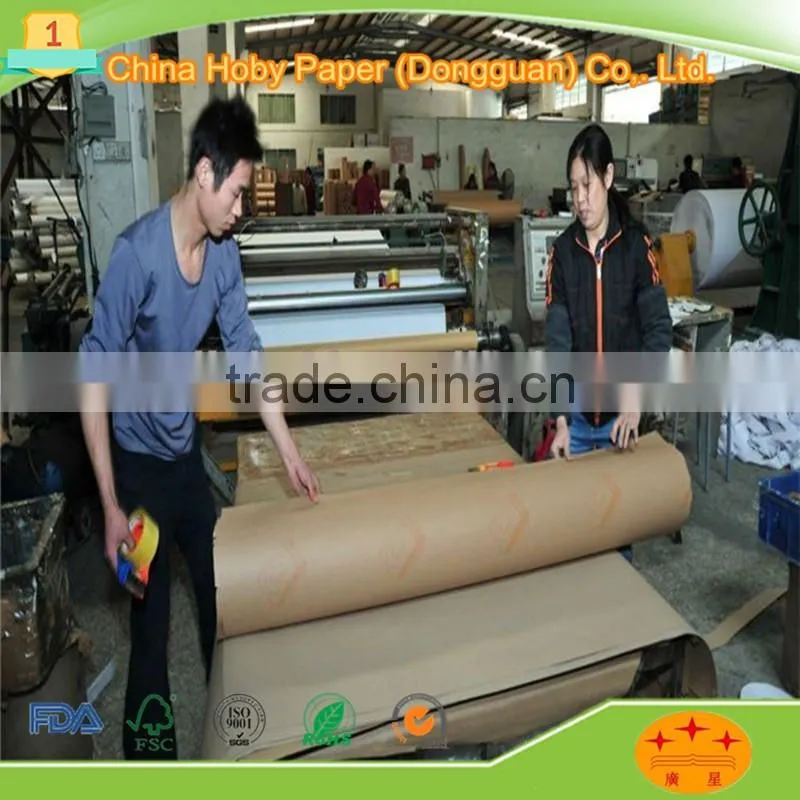 80gsm brown kraft paper for sack paper bag making