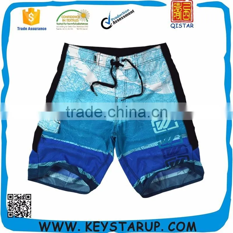 Mens Surf Board Shorts Twill Jogger Shorts Leg Pockets Board Shorts
