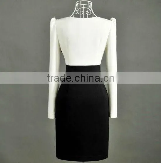 Model of Office Uniform Dresses for Women 2013