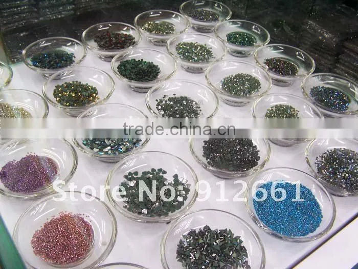 facets hotfix stones flat back hot fix rhinestones with strong glue for iron on heat transfer