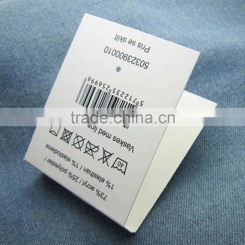 socks packaging label
