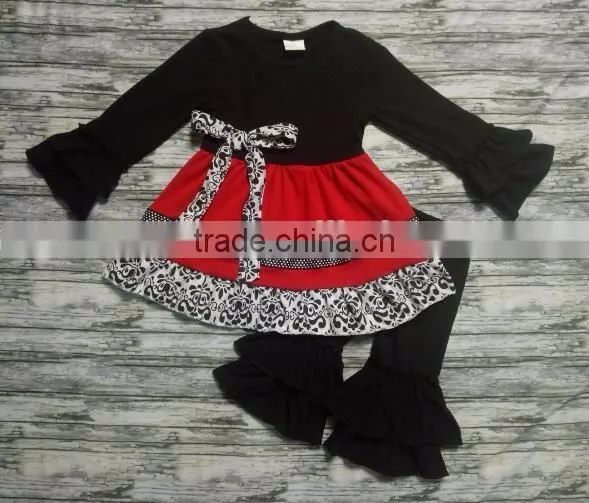 2017 New arrival cute Halloween party clothing for girls design Kids toddler girl clothing sets