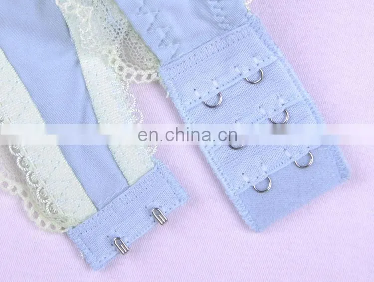 Made in China Popular Female White Ribbon School Girl Bra