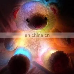 mini teddy bear key chain/stuff toys light brown/brown/white 10cm