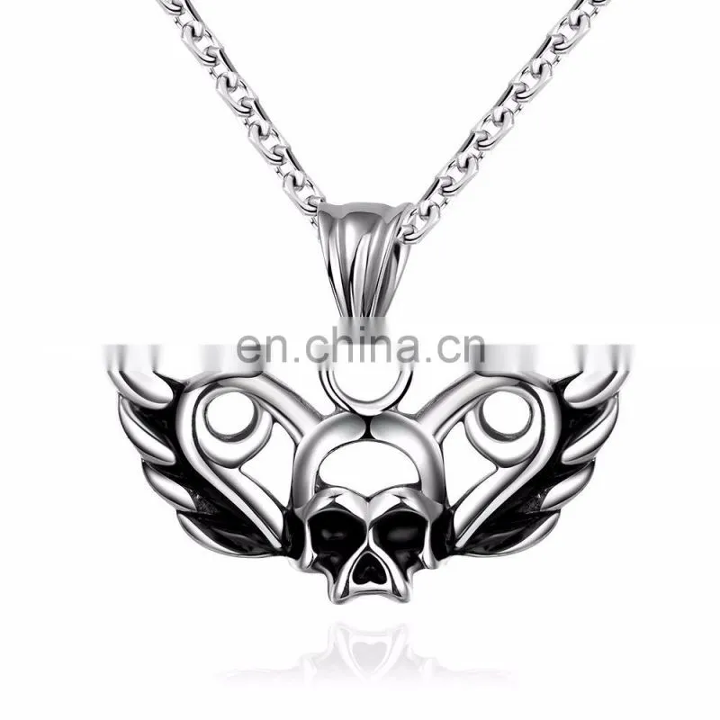 2017 Stainless Steel Skull Pattern Necklace Chain for Men