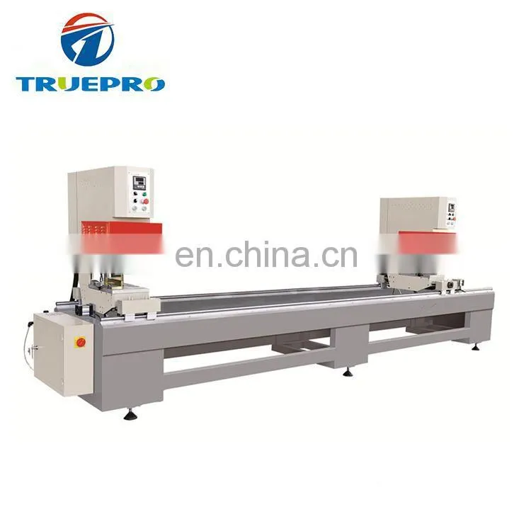 PVC plastic window seamless welding machine with double head