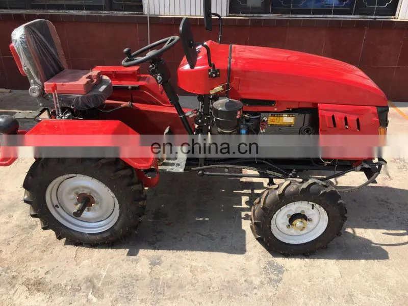4 wheel 2WD farm tractor mini tractor garden compact tractor with best price