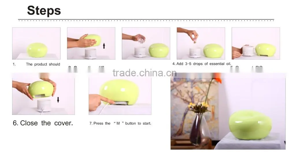 2014 new essential oil humidifier