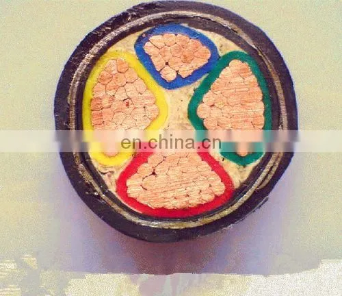 Copper conductor 4 x 120 mm steel tape armored power cable to Kenya