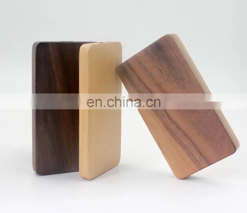 Hot Selling Custom Maple Walnut 4000mAh Wood Power Bank